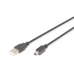 USB 2.0 connection cable Digitus AK-300108-018-S