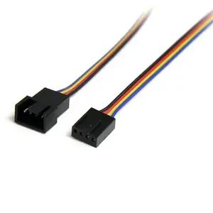 StarTech FAN4EXT12 Fan Power Extension Cable Male to Female 4-pin Molex 0.305 m