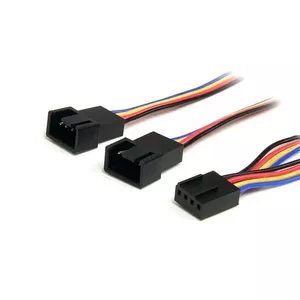 Fan Power Splitter Cable 12in StarTech FAN4SPLIT12