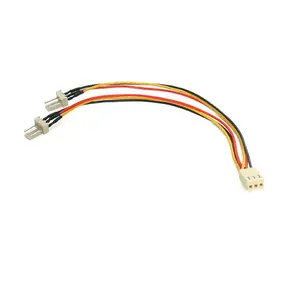 StarTech.com TX3 ventilatora strāvas sadalītāja kabelis 0.152 m ar 3 kontaktu Molex savienotājiem