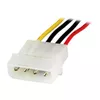 Кабель питания удлинитель StarTech.com LP4 12in Photo 2