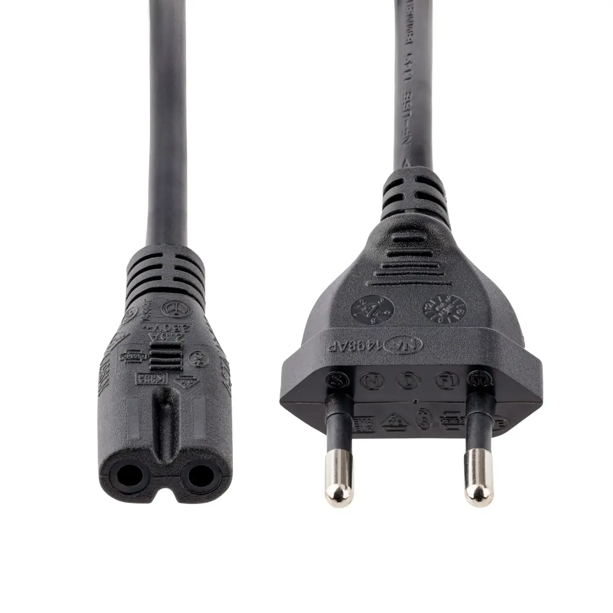 StarTech PXTNB2SEU1M EU to C7 Laptop Power Cord 1m Photo 2