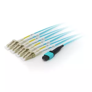 MTP/MTP Trunk Fiber Optic Patch Cable Equip OM4 20m
