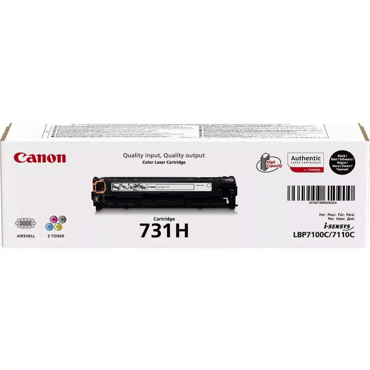 Картридж тонера Canon 731H 6273B002 Photo 2
