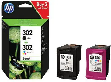 Kārtridžs HP 302 Kombinētais Melns Krāsains