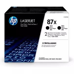 Toneris HP 87X 2-pack Augsta ražība Melns 24000 lapas