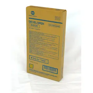 Тонер-картридж Kyocera DV-510Y оригинальный, жёлтый, лазерный, 1 шт, цвет печати Жёлтый