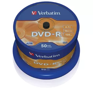 DVD-R Verbatim Matt Silver 4.7 ГБ 50 шт.