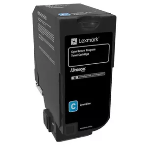 Тонер Lexmark 74C20C0 2500 страниц Голубой