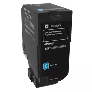 Toneris Lexmark RETURN-TONER CARTRIDGE CYAN 74C2HC0 3000 lapas
