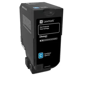 Картридж тонера Lexmark 74C20CE 2500 страниц Голубой
