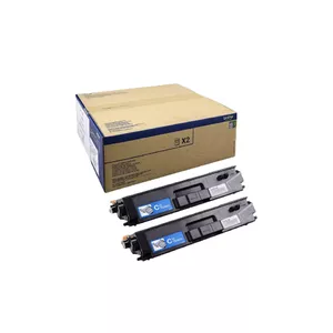 Toner cartridge Brother TN-900CTWIN Cyan 2-pack, laser, yield 12,000 pages