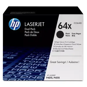 Картриджи лазерные HP 64X 2-pack