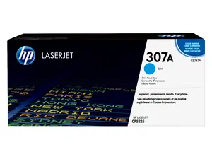 Оригинальный лазерный тонер-картридж HP 307A Cyan CE741A для Color LaserJet CP5225 7300 страниц