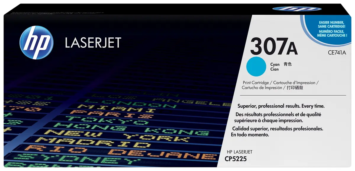 Оригинальный картридж HP 307A Cyan CE741A Photo 12