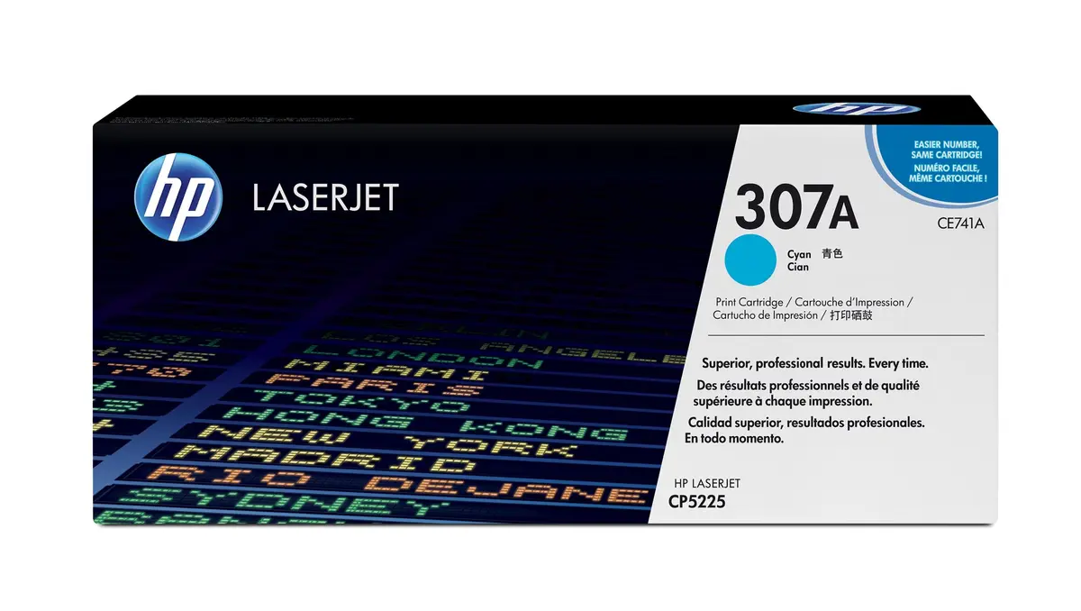 Оригинальный картридж HP 307A Cyan CE741A Photo 20