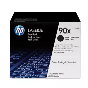 Тонер HP Toner 90X CE390XD 24000 страниц Черный