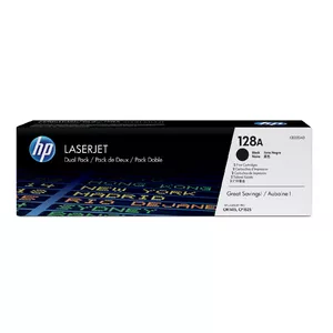 Тонер HP CE320AD No.128A Dual Pack Черный Картридж 2500 страниц Черный