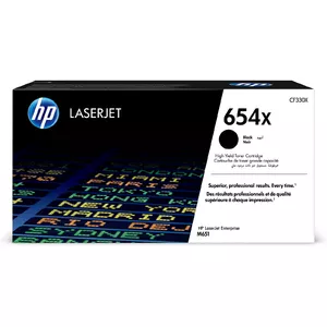 Toneris HP Cartridge No 654X HP 654X Melns 10000 lapas