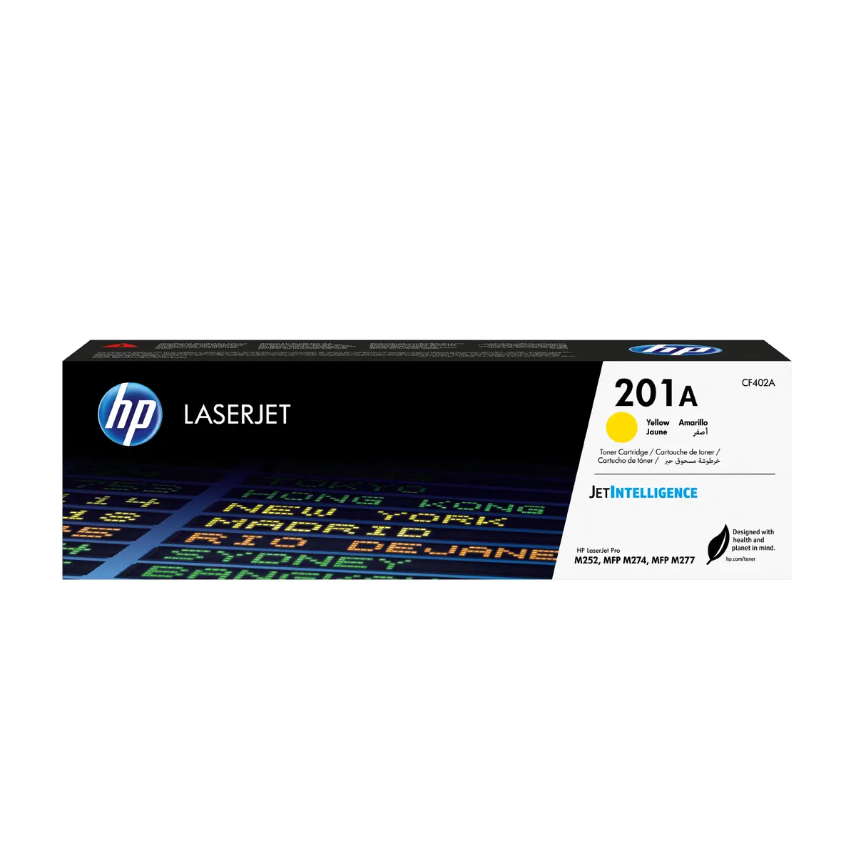 HP 201A Dzeltena Oriģinālā Lāzerprintera Tonera