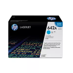 Тонер-картридж HP 642A (CB401A) Cyan, оригинальный, лазерный, ресурс 7 500 страниц, 1 шт