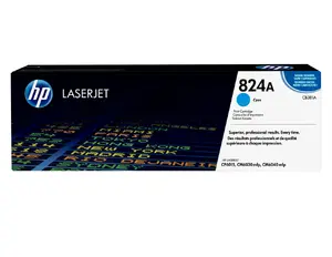 Toner cartridge HP 824A (CB385A) Cyan, 1 pc, laser printing, 0.91 kg, package 603×168×327 mm
