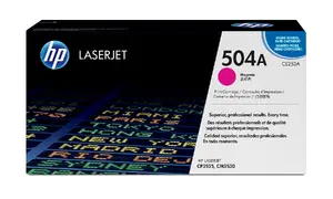Оригинальный лазерный тонер-картридж HP 504A Magenta CE253A с ресурсом 7000 страниц