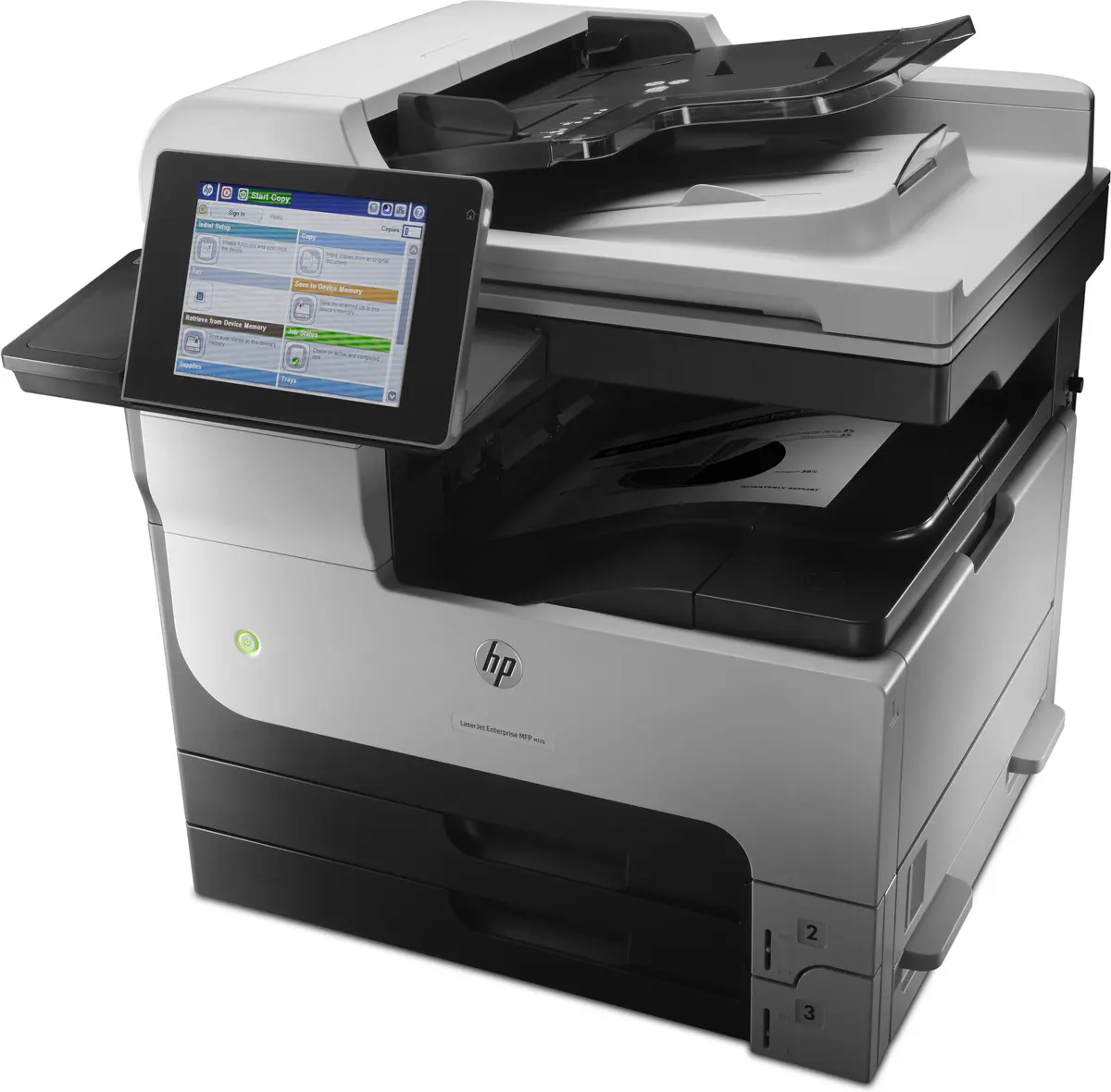 HP LaserJet Enterprise MFP M725dn daudzfunkcionālā ierīce Photo 5