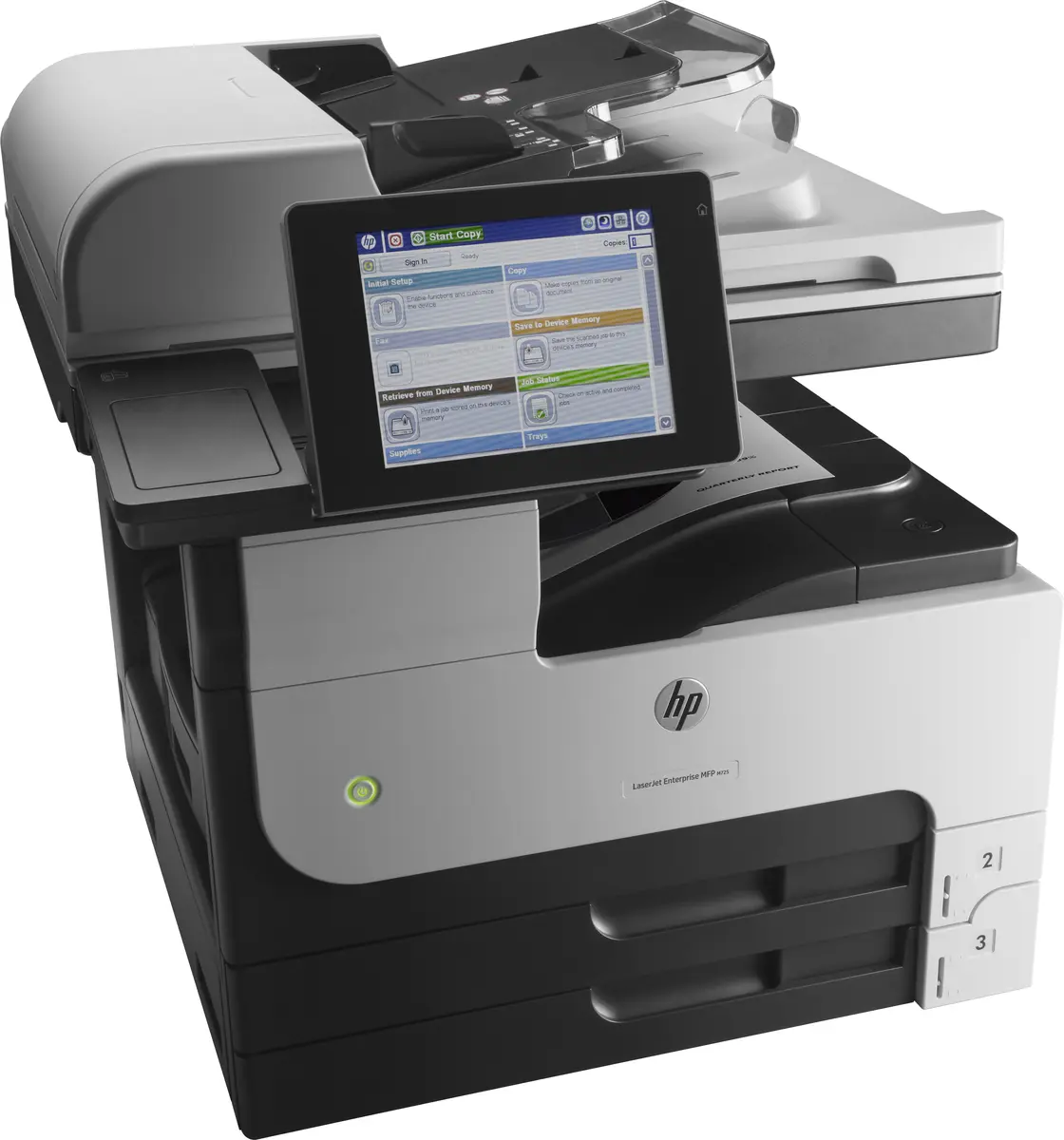 HP LaserJet Enterprise MFP M725dn daudzfunkcionālā ierīce Photo 7