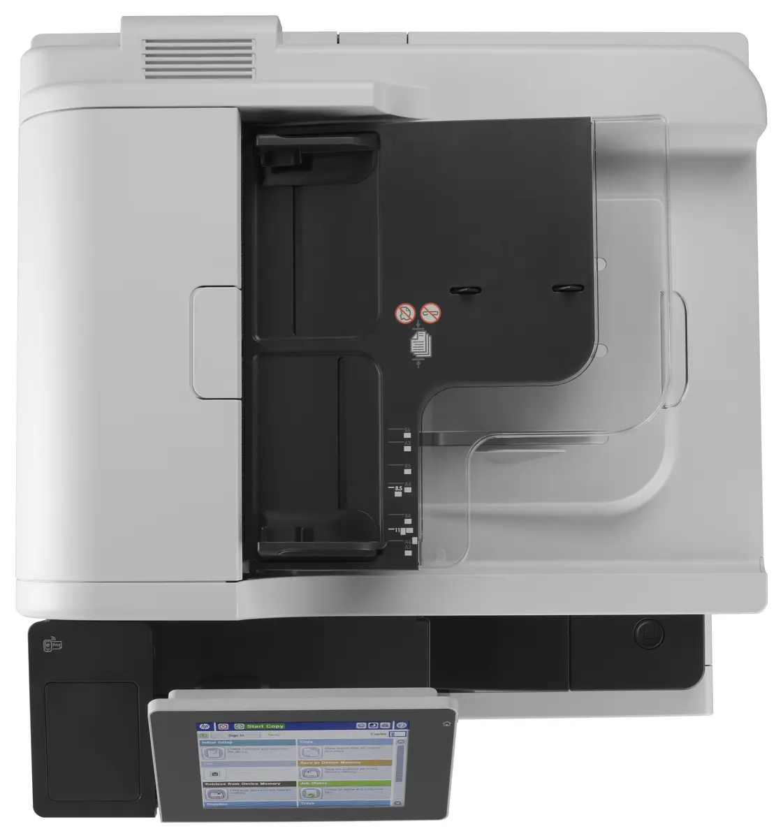 HP LaserJet Enterprise MFP M725dn daudzfunkcionālā ierīce Photo 10