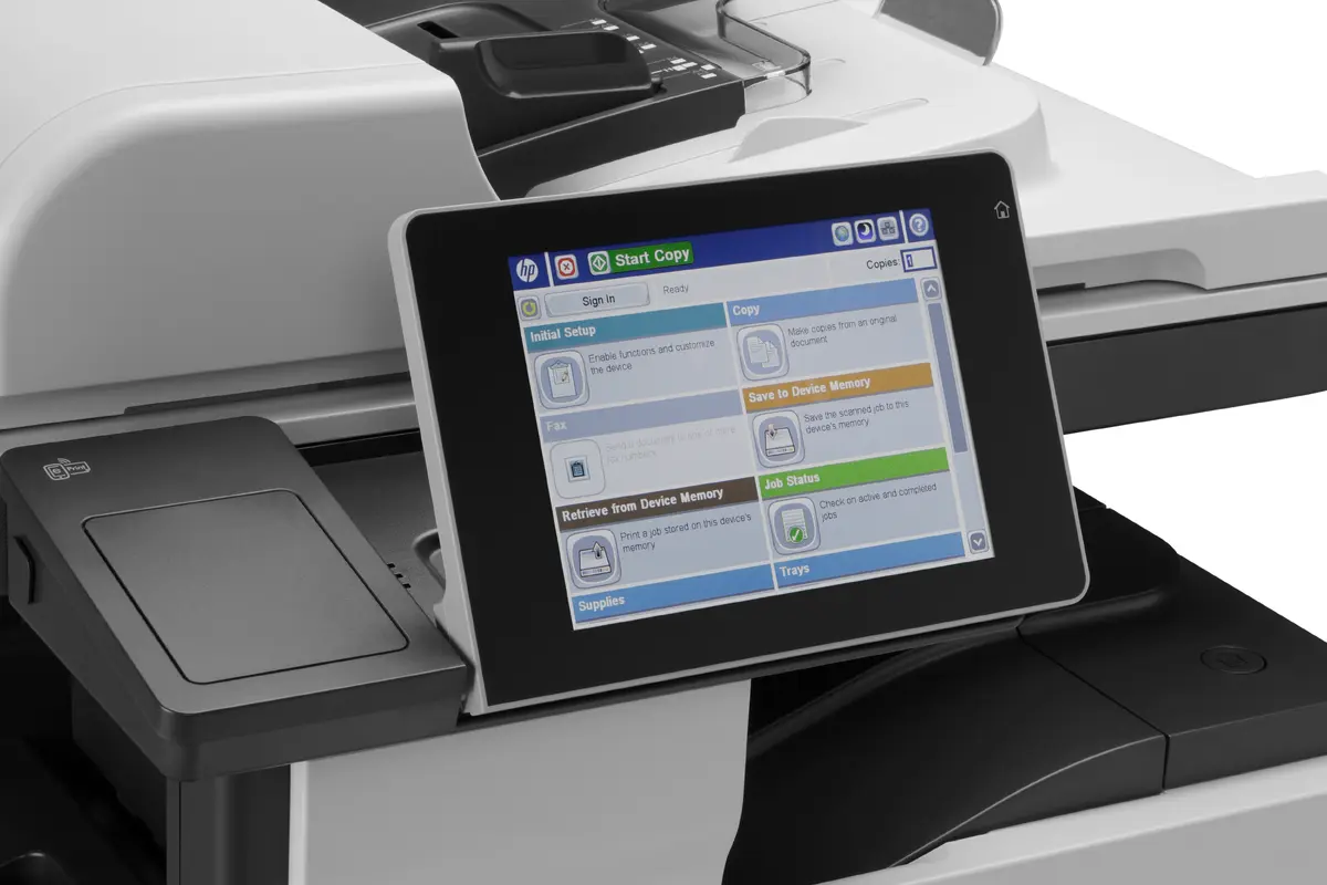 HP LaserJet Enterprise MFP M725dn daudzfunkcionālā ierīce Photo 12