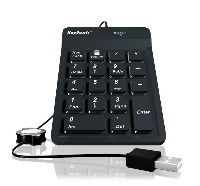 Klaviatūra KeySonic ACK-118 BK Photo 3