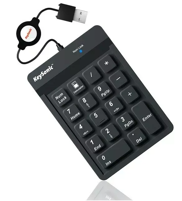 Klaviatūra KeySonic ACK-118 BK Photo 4