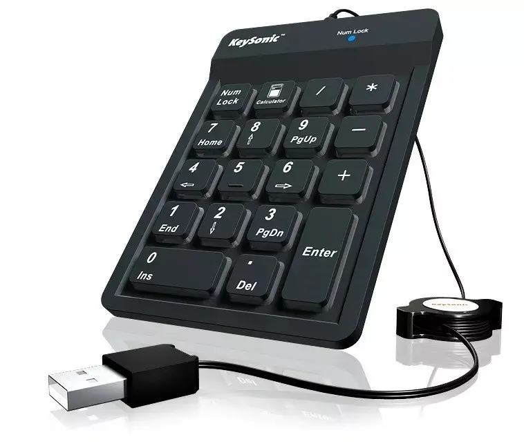 Klaviatūra KeySonic ACK-118 BK Photo 5