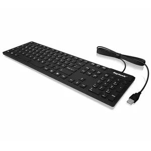 KeySonic KSK-8030IN tastatūra USB QWERTY US International Melns