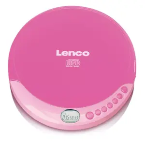Портативный CD плеер Lenco CD-011 Розовый