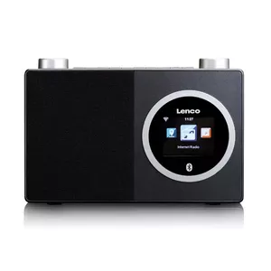 Lenco DIR-70 radio Internets Analogais un digitālais Melns