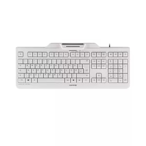 Клавиатура CHERRY KC 1000 SC Office USB QWERTZ German Grey