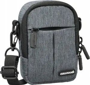 Сумка для фотоаппарата Cullmann Malaga Compact 300 серого цвета — компактный чехол для небольших камер и аксессуаров