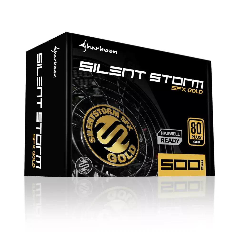 Блок питания Sharkoon SilentStorm SFX Gold Photo 6