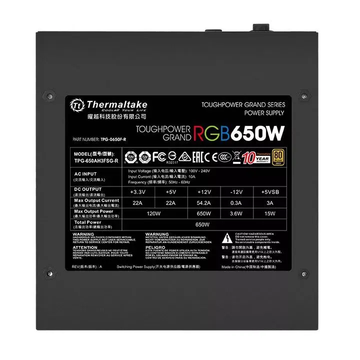 Power Supply Thermaltake Toughpower Grand RGB Photo 3