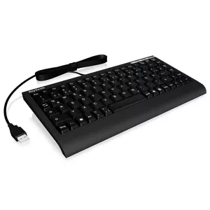 KeySonic ACK-595C+ tastatūra USB Amerikāņu angļu valoda Melns