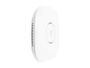 LevelOne WAP-8121 AC750 Dual Band PoE Wireless Access Point for Ceiling and Wall Mount with Controller Management, Gigabit Ethernet and WPA2 Security
