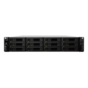 Disk array Synology RX1217sas, 12-bay 2U rack expansion chassis, SAS/SATA, 2.5" & 3.5" support, black