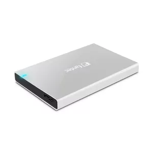 Fantec ALU-25B31 HDD/SSD enclosure Silver 2.5"