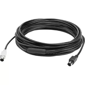 Logitech GROUP 10m Extender Cable PS/2 kabelis 6-p Mini-DIN Melns