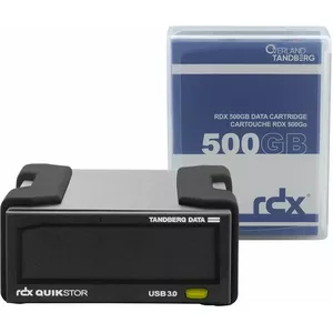 Overland-Tandberg 8863-RDX Rezerves kopēšanas atmiņas ierīce Krātuves diskdzinis RDX kasetne 500 GB