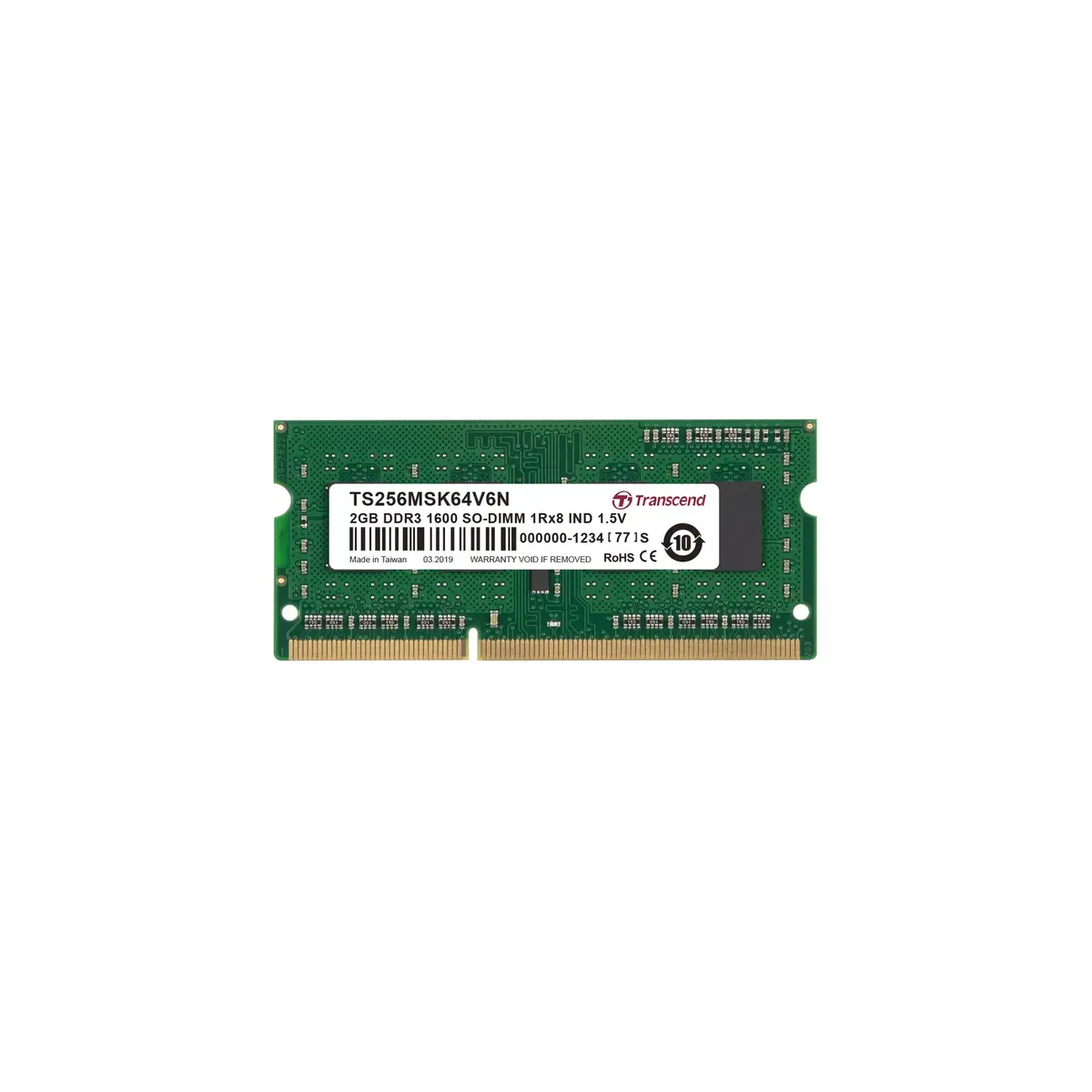 Memory Module Transcend 2GB TS256MSK64V6N Photo 2