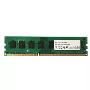 V7 V7106004GBD atmiņas modulis 4 GB 1 x 4 GB DDR3 1333 MHz