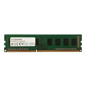 V7 V7128004GBD atmiņas modulis 4 GB 1 x 4 GB DDR3 1600 MHz